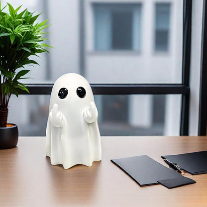 Funny Halloween Ghost Figurine