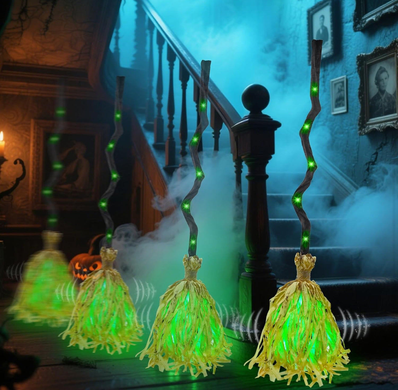 Haunted Glow Broom